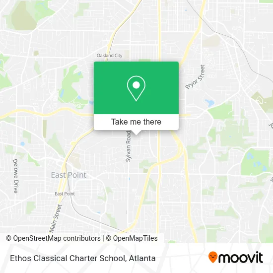 Ethos Classical Charter School map