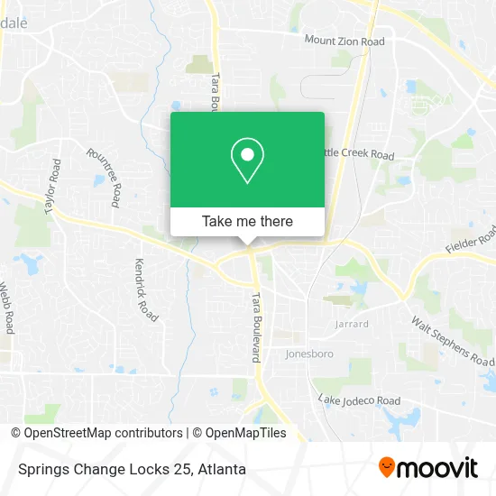 Springs Change Locks 25 map