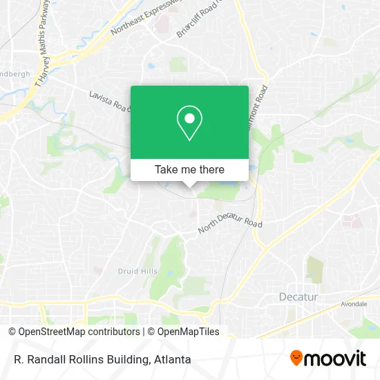R. Randall Rollins Building map