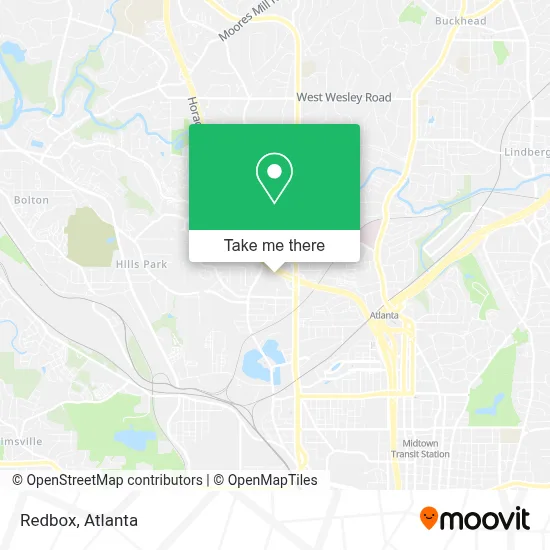 Redbox map