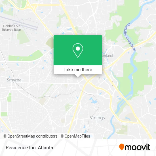 Residence Inn map