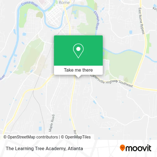 The Learning Tree Academy map