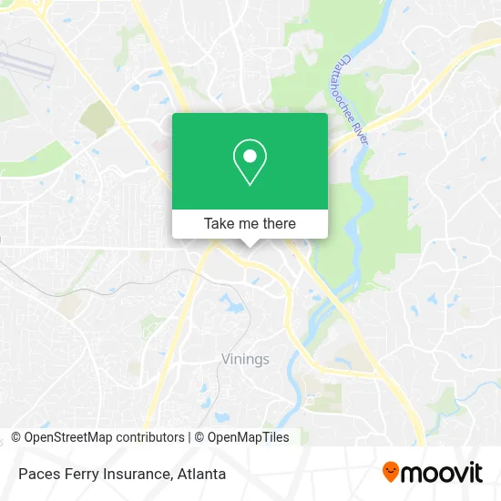 Paces Ferry Insurance map