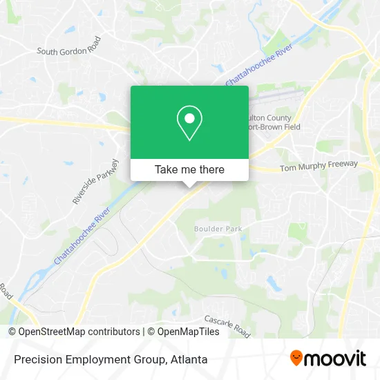Precision Employment Group map