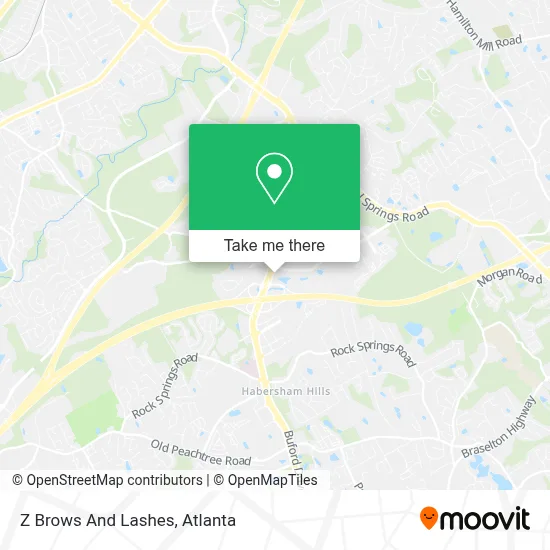 Z Brows And Lashes map