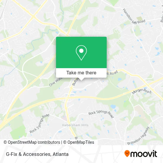 G-Fix & Accessories map