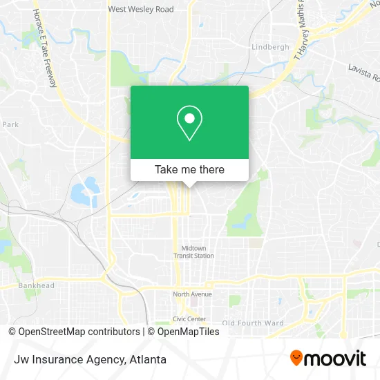 Jw Insurance Agency map