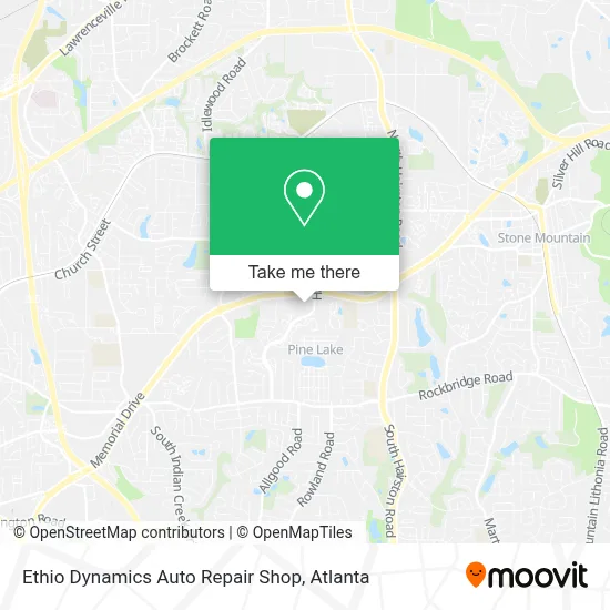 Ethio Dynamics Auto Repair Shop map