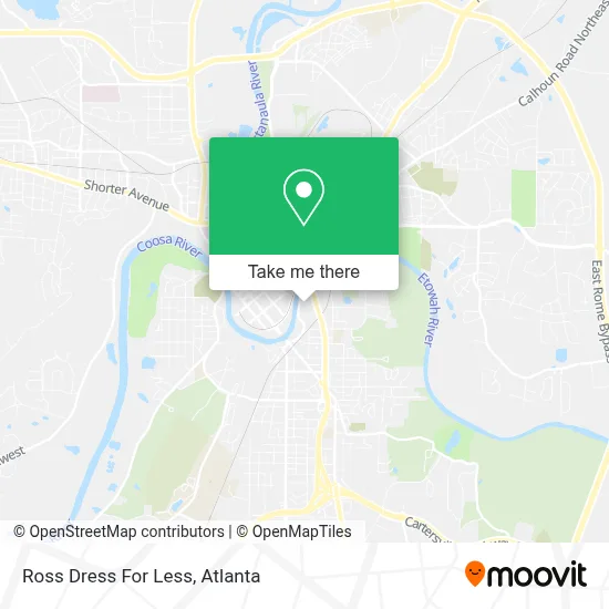 Ross Dress For Less map