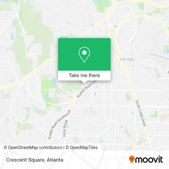 Crescent Square map