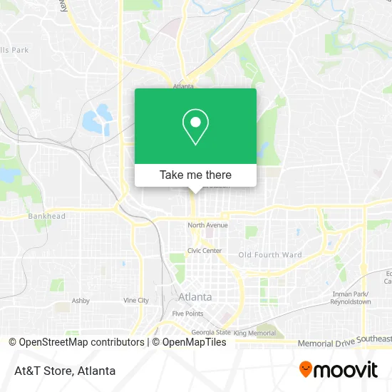 At&T Store map