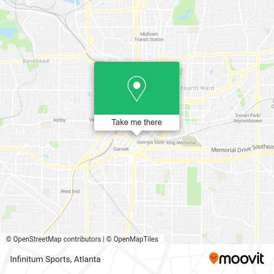 Infinitum Sports map