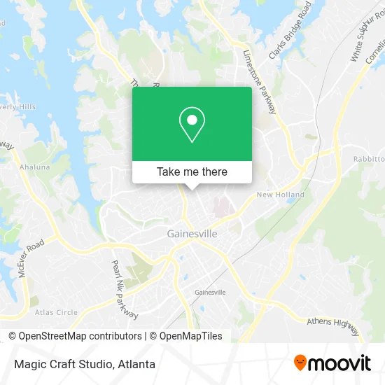 Magic Craft Studio map