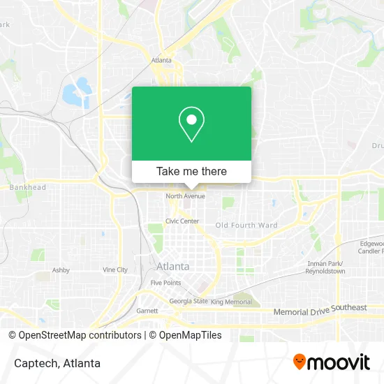 Captech map