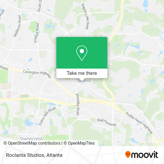 Roclanta Studios map