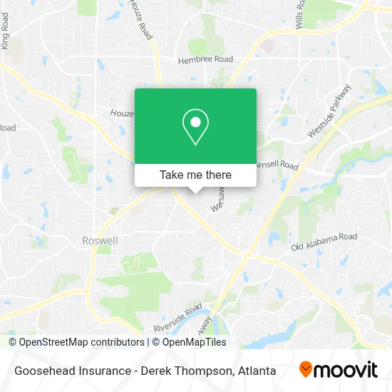 Goosehead Insurance - Derek Thompson map