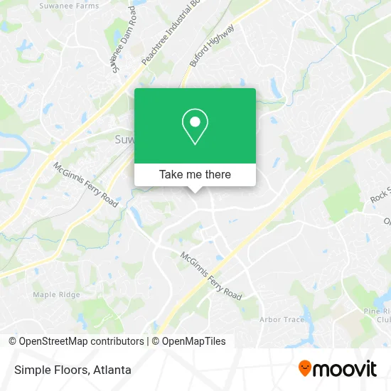 Simple Floors map
