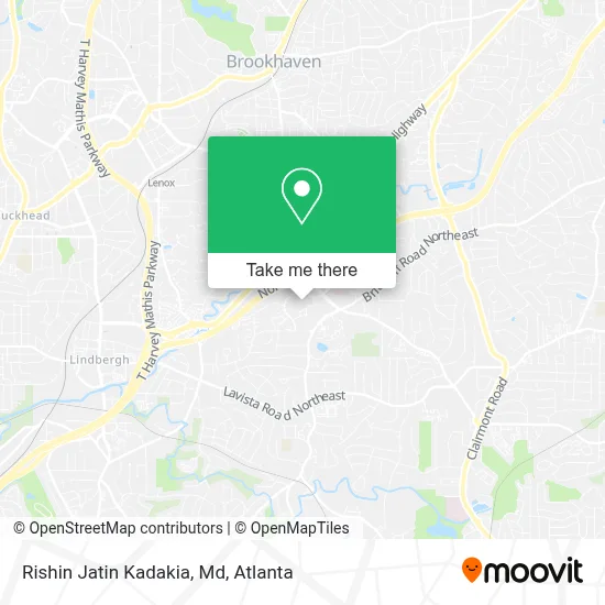Rishin Jatin Kadakia, Md map