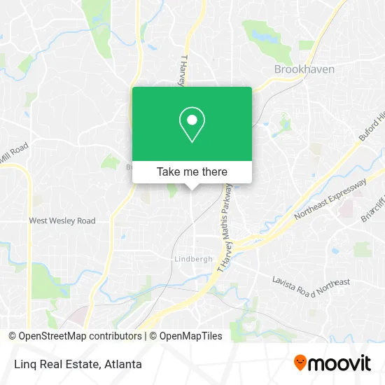 Linq Real Estate map