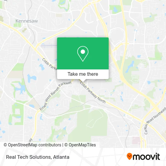 Real Tech Solutions map