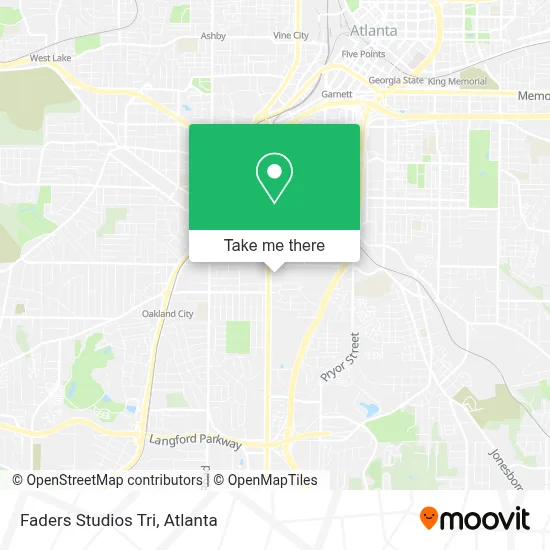 Faders Studios Tri map
