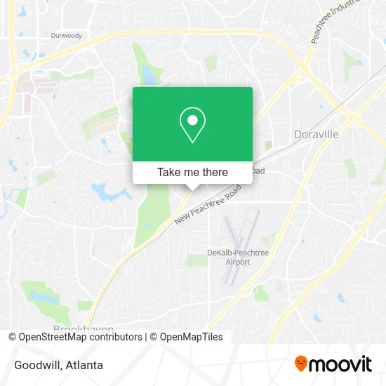 Goodwill map