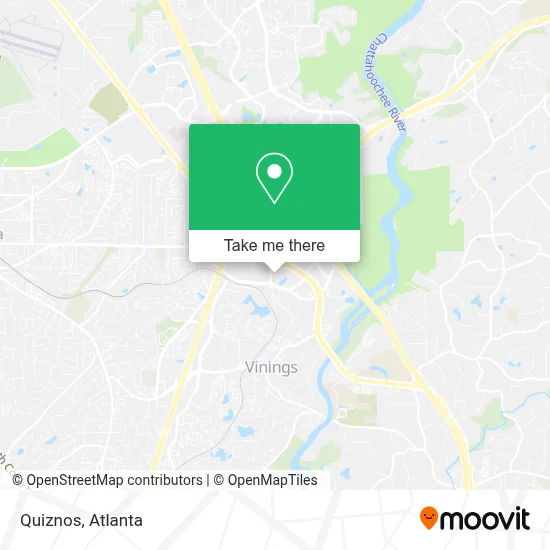 Quiznos map