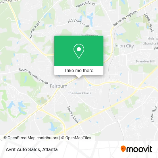 Avrit Auto Sales map