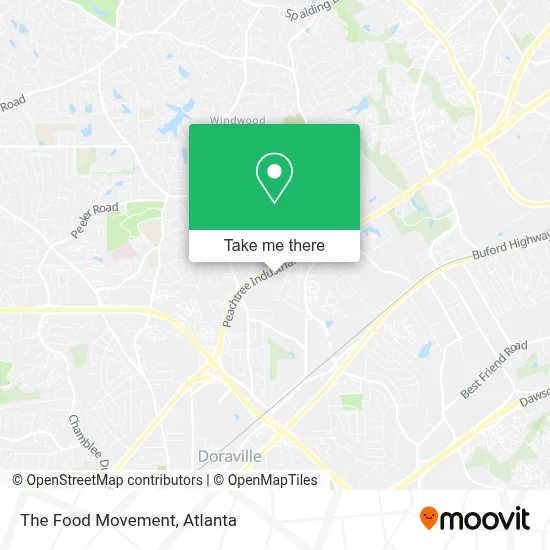 The Food Movement map