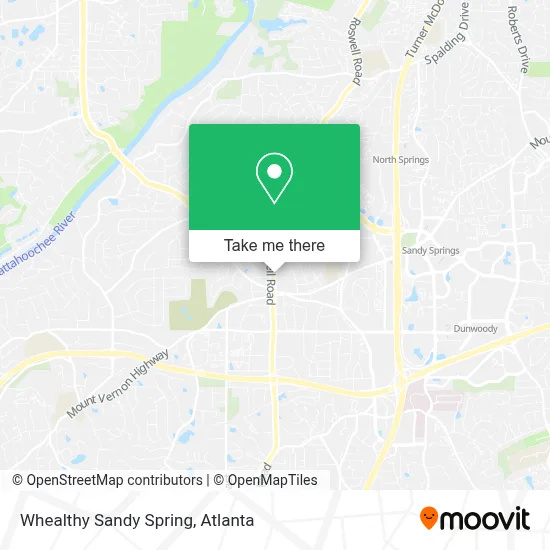 Whealthy Sandy Spring map