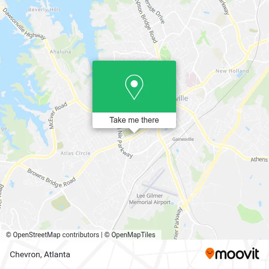 Chevron map