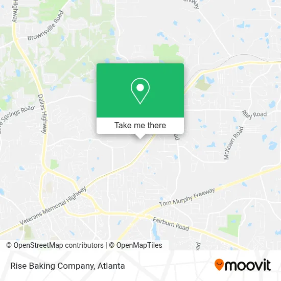 Rise Baking Company map