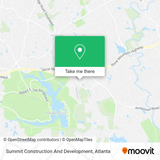 Summit Construction And Development map