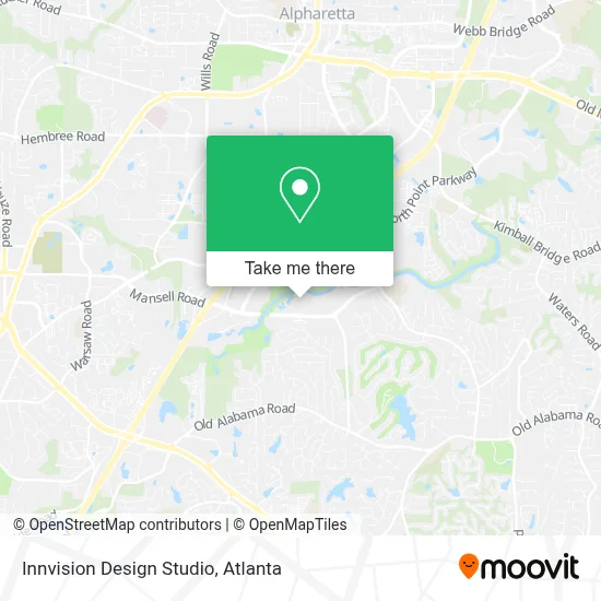 Innvision Design Studio map