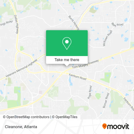 Cleanone map