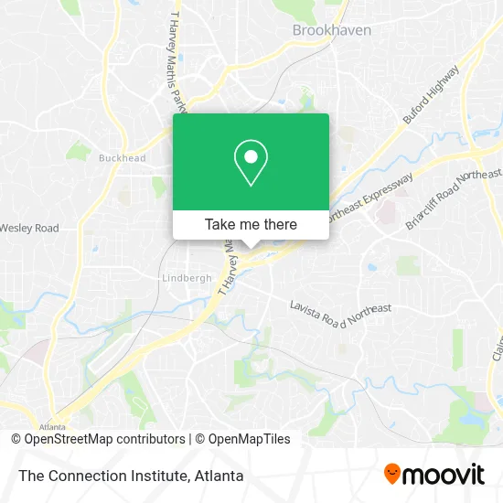 The Connection Institute map