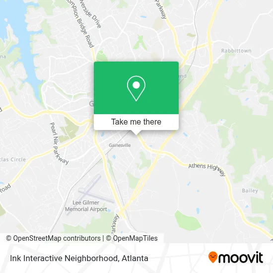 Ink Interactive Neighborhood map