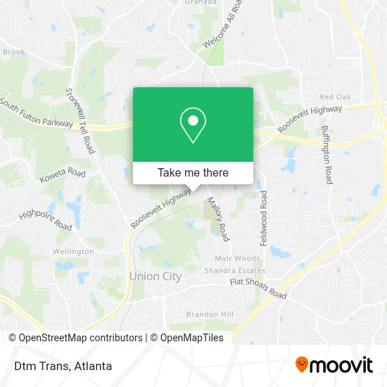Dtm Trans map