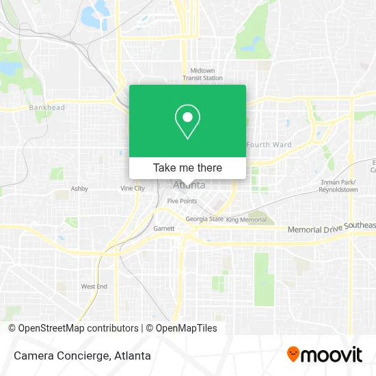 Camera Concierge map