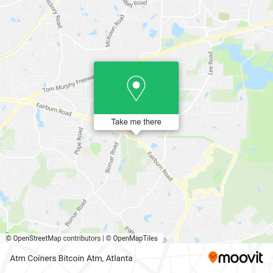 Atm Coiners Bitcoin Atm map