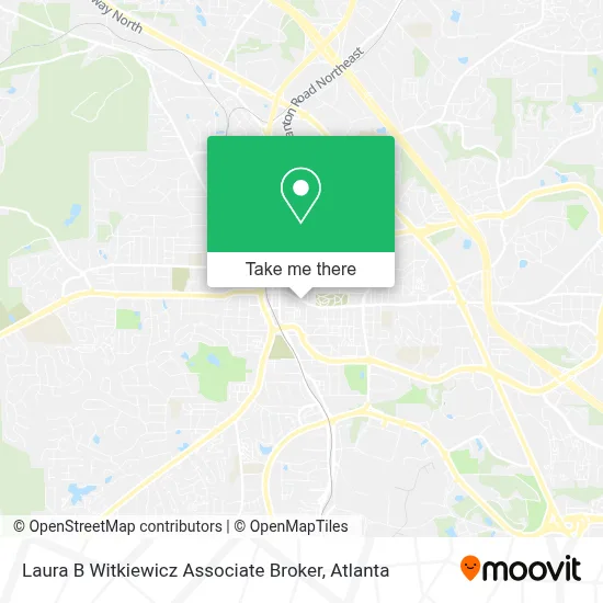 Laura B Witkiewicz Associate Broker map