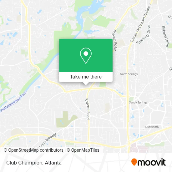 Club Champion map