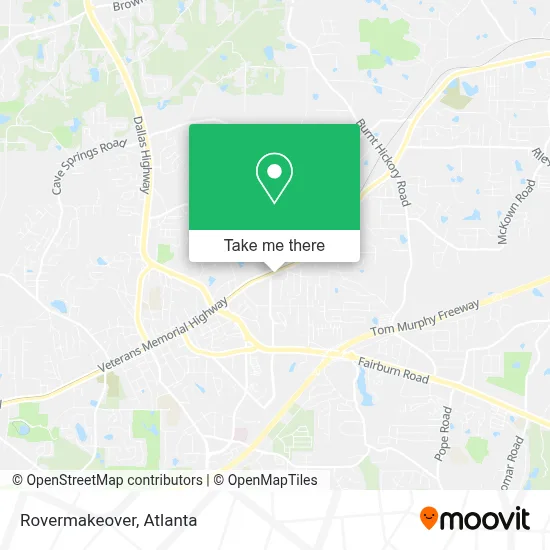 Rovermakeover map