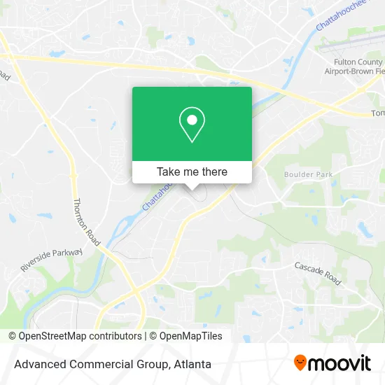 Advanced Commercial Group map