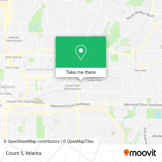 Count 5 map