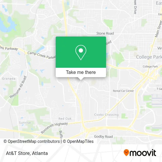 At&T Store map