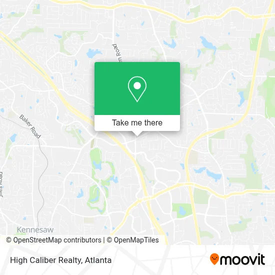 High Caliber Realty map