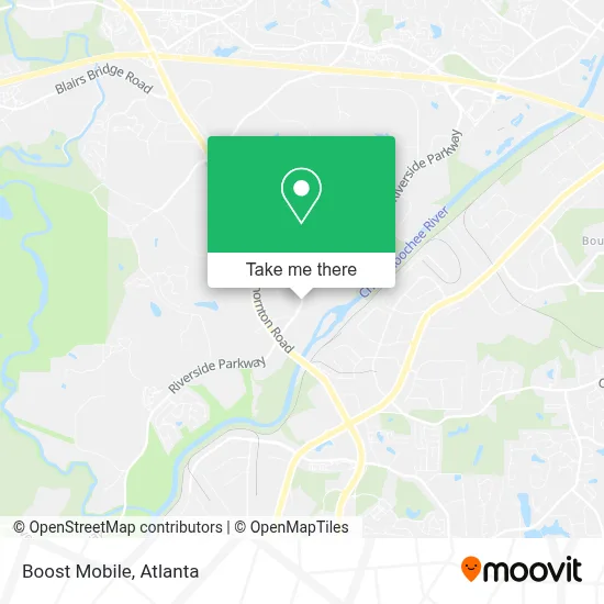 Boost Mobile map