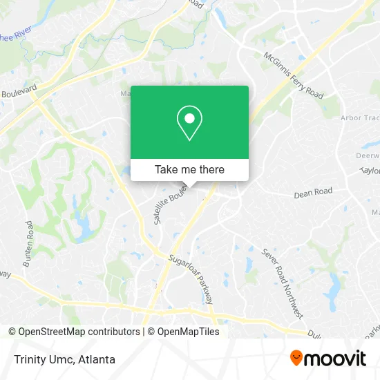 Trinity Umc map