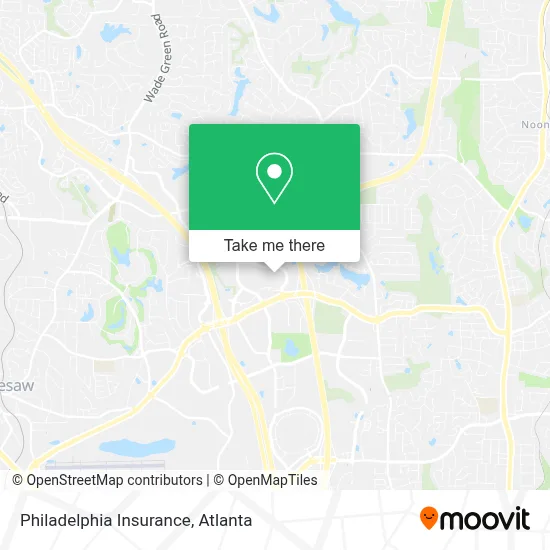 Philadelphia Insurance map
